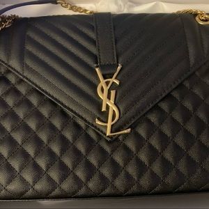 Large envelope style handbag